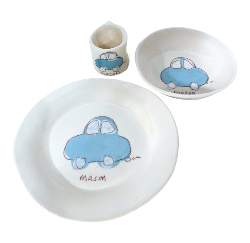 Baby & Kids 3pc Dish Set