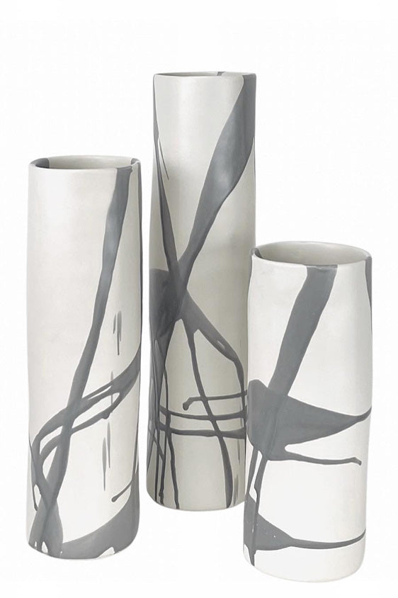 4" dia Cylinder Vases