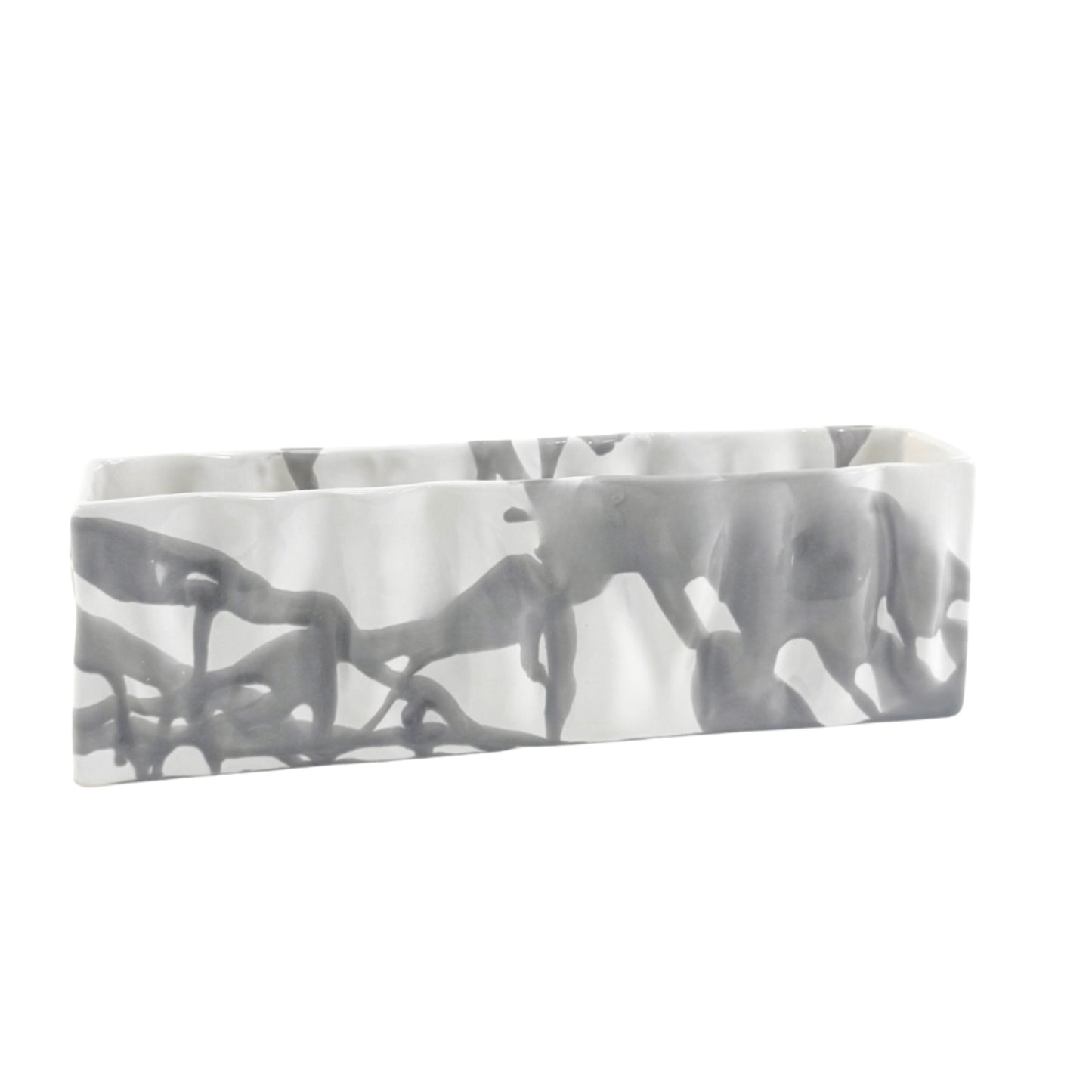 Ripple Rectangle Vases