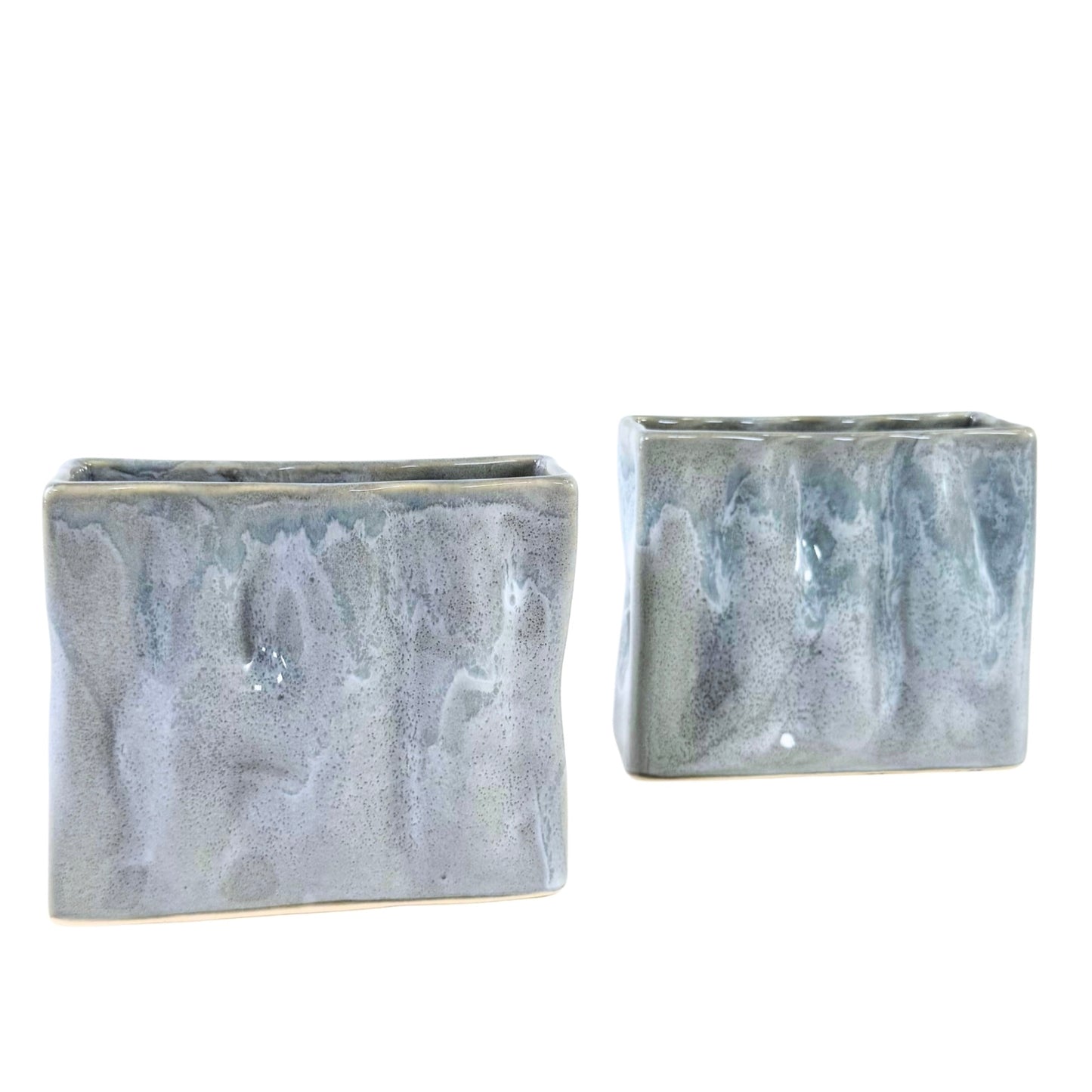 Ripple Rectangle Vases