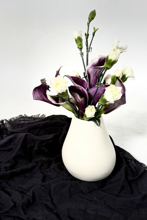 Tapered Sphere Vases