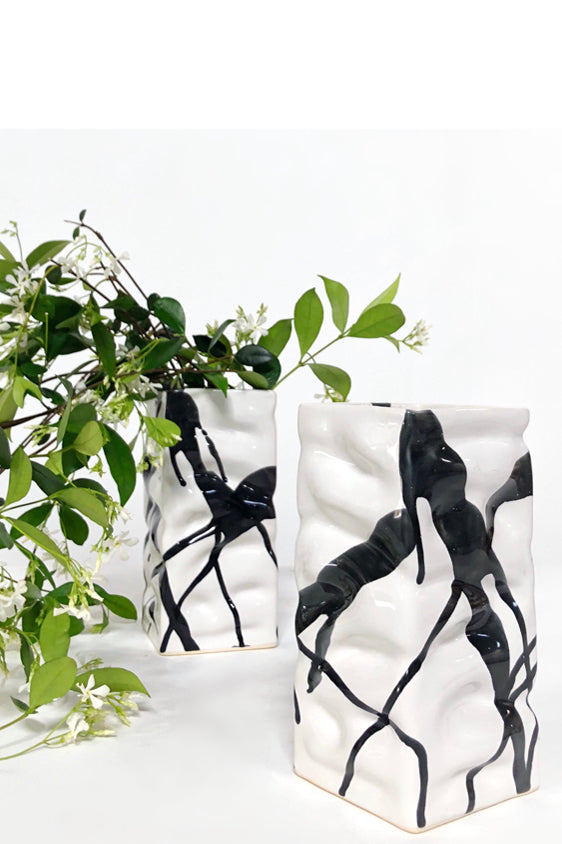 Ripple Square Vases