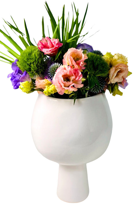 Tapered Sphere Vases