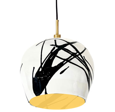 Tapered Sphere Hanging Lights