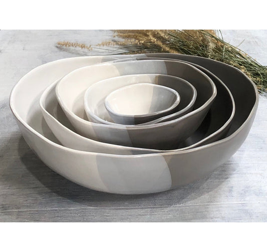 5 pc Round Bowl Nesting Set