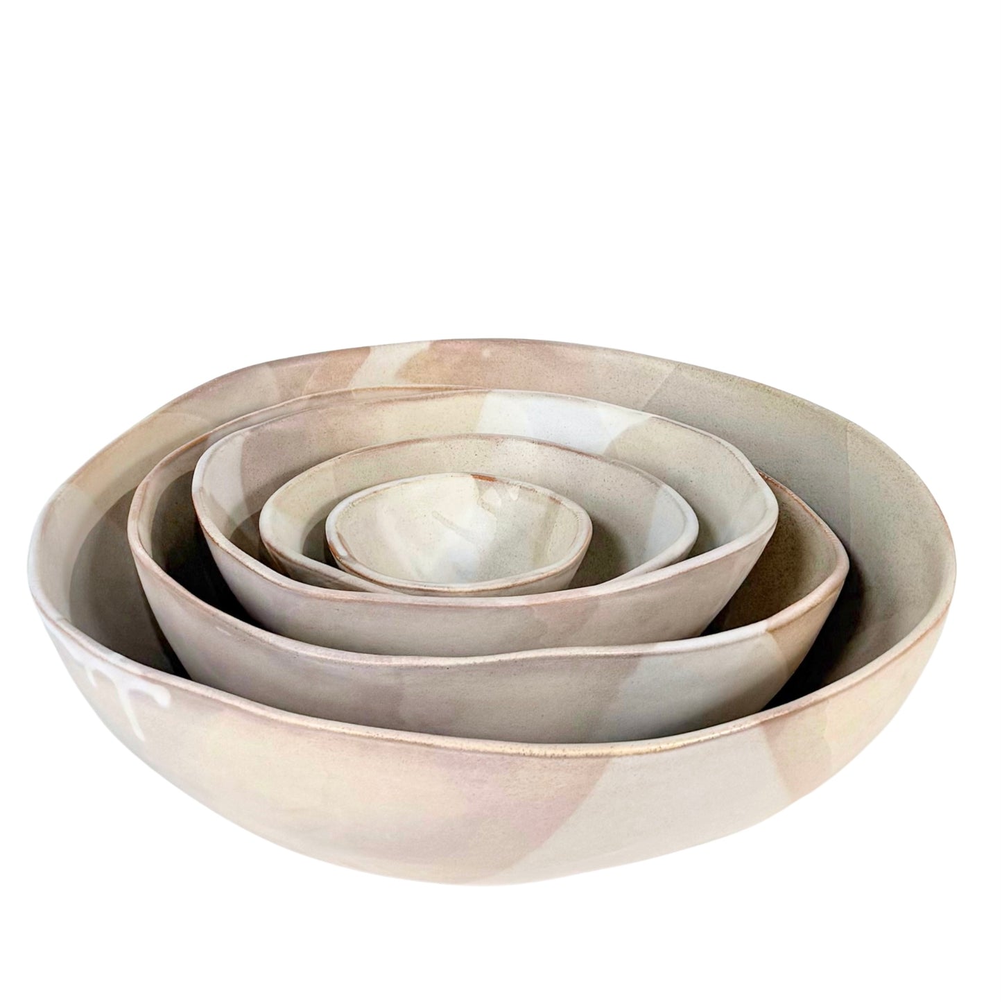 5 pc Round Bowl Nesting Set