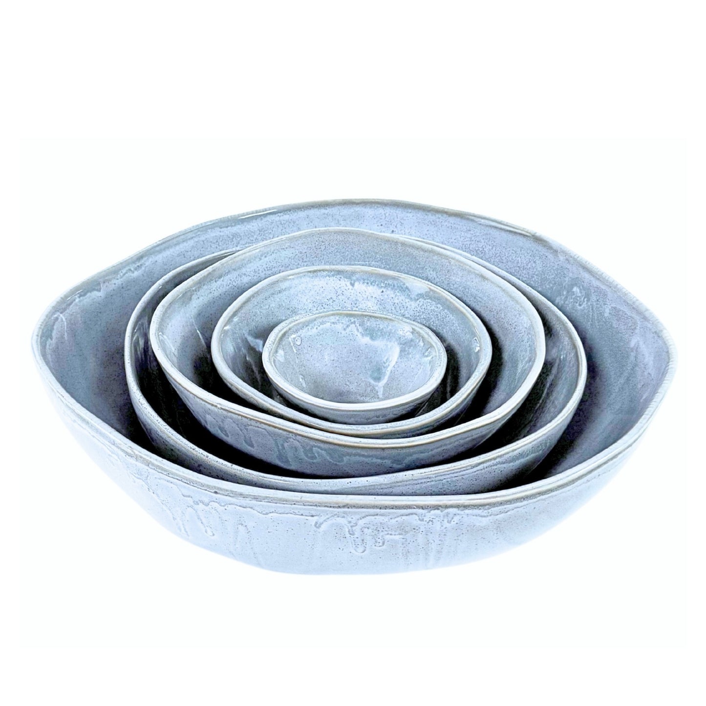 5 pc Round Bowl Nesting Set