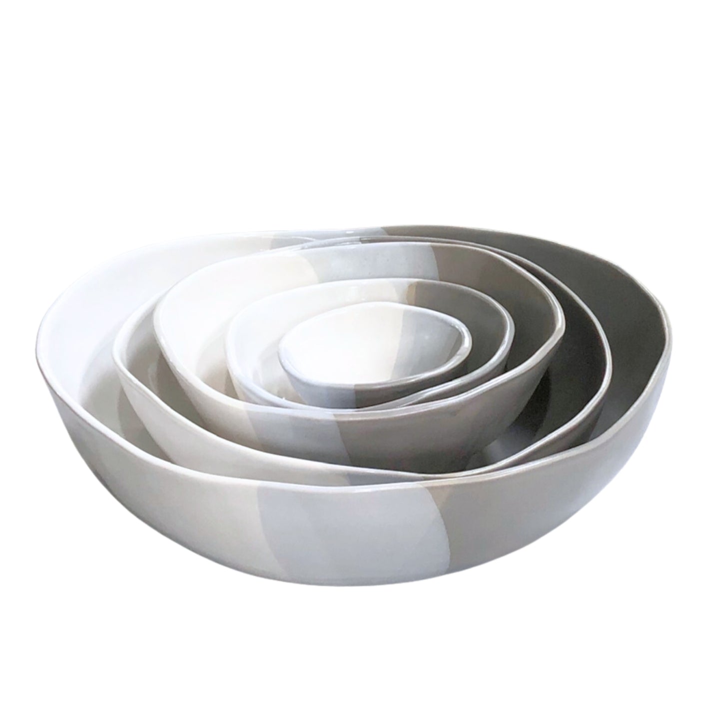 5 pc Round Bowl Nesting Set