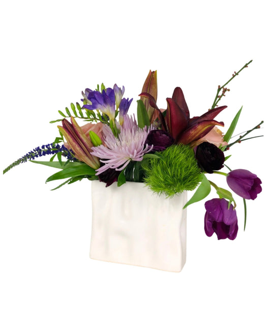 Ripple Rectangle Vases