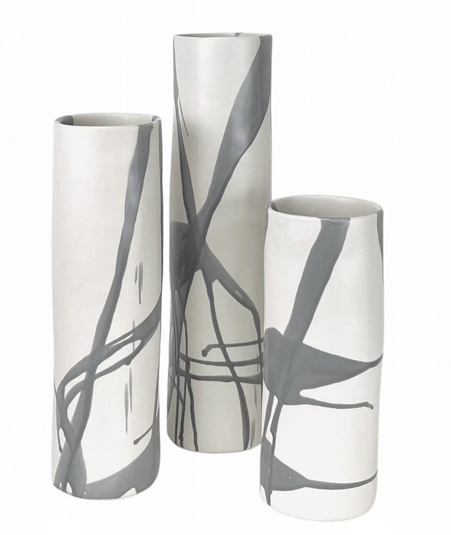 4" dia Cylinder Vases