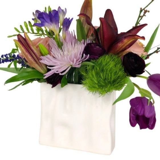 Ripple Rectangle Vases