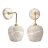 Tapered Sphere Sconce - Stone