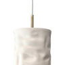 Hanging Ripple Cylinder with white cord