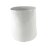 Short Wide Cylinder Vase - Gloss White