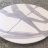 Round Charger - Gloss Grey Abstract Stripe