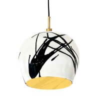 Large Tapered Sphere with black cord