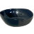 12" Round Bowl - Black on Charcoal