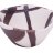 4" Round Bowl - Charcoal Abstract Stripe