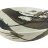 17" Round Bowl - Charcoal Abstract Stripe