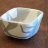 Sake Cup - Matte Grey Abstract Stripe