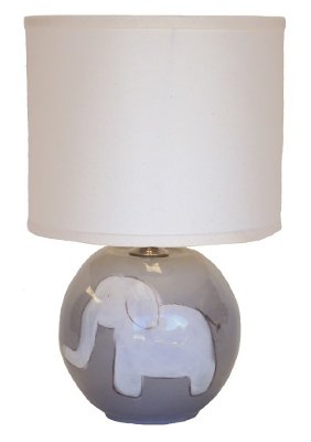 Character Sphere Lamp 7" dia x 6" h small, 9" dia x 8" h large