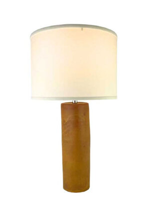 Medium Cylinder Lamp 4" dia x 14" h base
