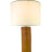 Medium Cylinder Lamp - Ochre w/13.5" shade