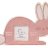 Character on White Picture Frame - Pink Bunny