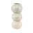 Triple Sphere Vase - Matte White