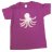 T Shirt - Purple Octopus