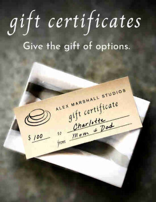 Gift Certificate available in $50 denominations